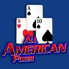 Official Table Games logo: All American Poker by RTG (Reel Time Gaming) at Zeus Bingo