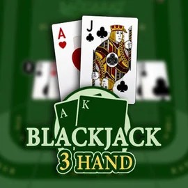 Table Games logo of Blackjack 3H (Habanero) from Habanero at Zeus Bingo
