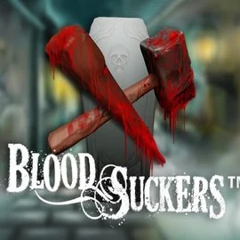 Blood Suckers slot logo by NetEnt at Zeus BingoBlood Suckers
