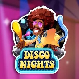Disco Nights slot icon by Red Rake Gaming, available at Zeus Bingo
