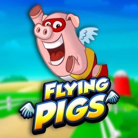 Flying Pigs online game logo by Play'n GO on zeusbingo.eu