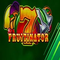 Logo of Fruitinator Jackpot King from Blueprint Gaming at Zeus Bingo