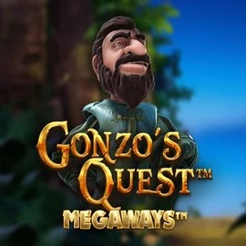 Gonzo's Quest Megaways slot logo by Red Tiger Gaming at Zeus BingoGonzo's Quest Megaways