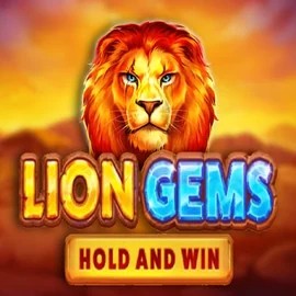 Lion Gems Hold and Win logo by Playson at Zeus Bingo
