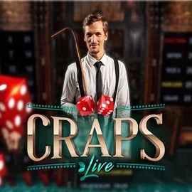 Live Craps casino game by Evolution – featured logo at Zeus Bingo