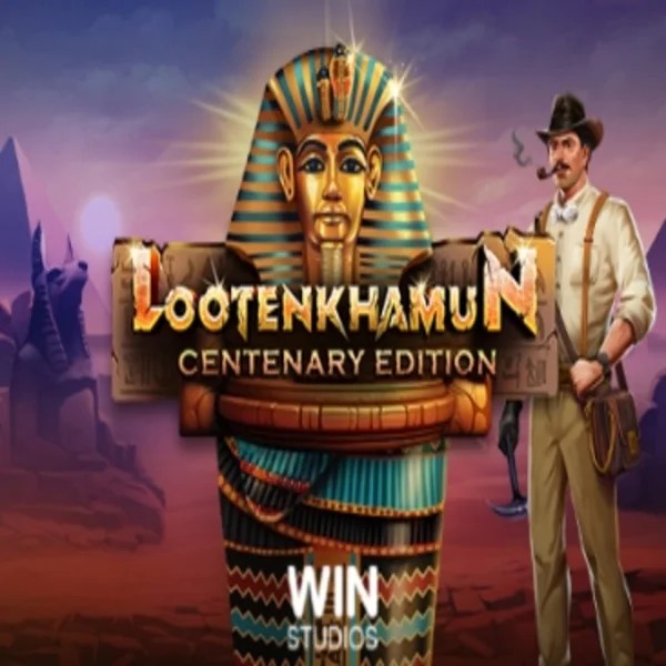 Loot'en Khamun the Dead Sea Scrolls by Win Studios, showcased at zeusbingo.eu – game logo
