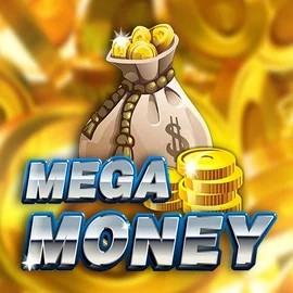 Mega Money! slot logo by Red Rake Gaming at Zeus BingoMega Money!