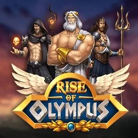 Rise of Olympus logo – Slots by Play'n GO at Zeus Bingo