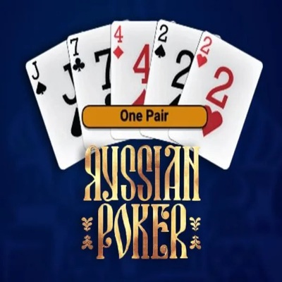 Russian Poker logo by OneTouch Games Zeus Bingo