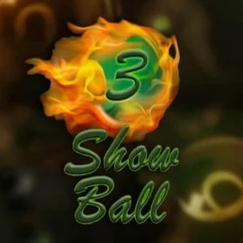 Official Bingo logo: Show Ball 3 by Vibra Gaming at Zeus Bingo