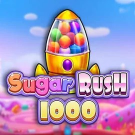 Sugar Rush 1000 logo by Pragmatic Play at Zeus BingoSugar Rush 1000