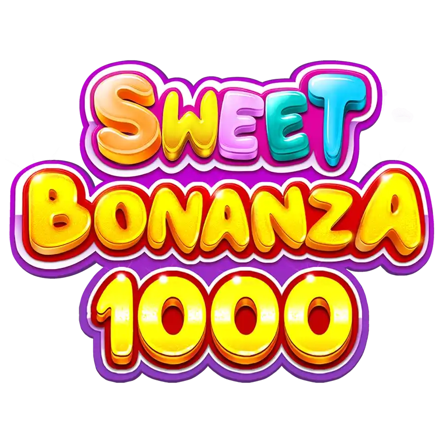 Sweet Bonanza 1000 slot logo by Pragmatic Play at Zeus BingoSweet Bonanza 1000