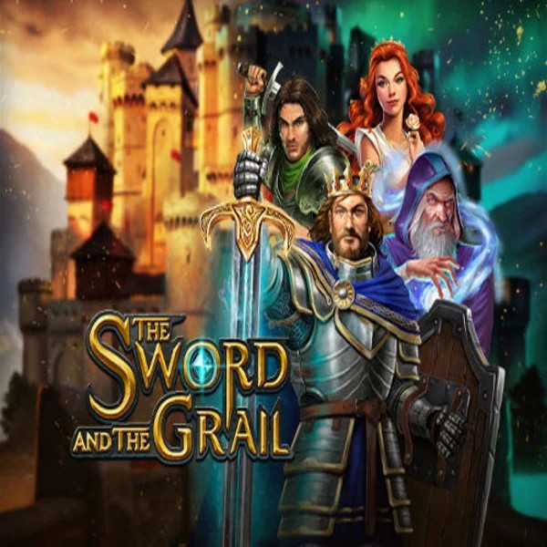 The Sword and the Grail logo by Play'n GO Zeus Bingo