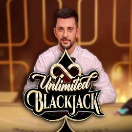 Unlimited Blackjack by Ezugi, showcased at zeusbingo.eu – game logo