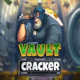 Logo of Vault Cracker from Red Tiger Gaming at Zeus Bingo